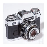 A Contaflex S Automatic Snr. U55374, with bag and tripod adapter