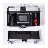 A Contaflex S Automatic Snr. U55374, with bag and tripod adapter