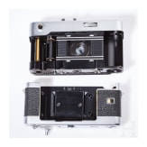 A Voigtl&auml;nder Vitessa rangefinder camera with the ever-ready bag, original box and operating instructions