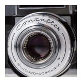 A Zeiss Ikon Contaflex Super B, 50 mm, 35 mm, 85 mm
