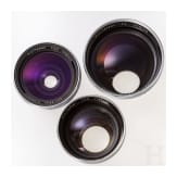 A Zeiss Icon Contaflex S Set 35 mm, 85 mm, 135 mm