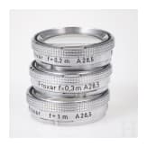 A Zeiss Icon Contaflex S Set 35 mm, 85 mm, 135 mm