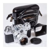 A Zeiss Ikon Contarex "Bull's Eye" with Carl Zeiss Planar 1:2 50 mm