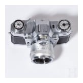 A Zeiss Ikon Contarex "Bull's Eye" with Carl Zeiss Planar 1:2 50 mm
