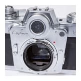 A Zeiss Ikon Contarex "Bull's Eye" with Carl Zeiss Planar 1:2 50 mm
