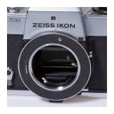 A Zeiss Ikon SL 706 with Carl Zeiss Tessar 50 mm, a Skoparex 35 mm, a Super-Dynarex 135 mm