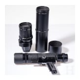 A case with Novoflex quick shooting lenses "Follow Focus Lenses"