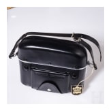 Five leather bags and six lens cases