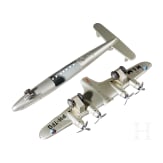 A TippCo Plane of the KLM "The Flying Dutchman" with position lamps