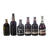 Twelve bottles of whiskey and port from USA/Ireland/Scotland etc., 1960s/70s