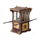A German doll's palanquin, circa 1880
