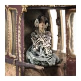A German doll's palanquin, circa 1880