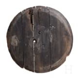 A painted German shooting target with lion, ca. 1900