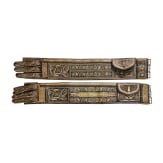 Two Transylvanian traditional dress belts, 19th century