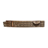 Two Transylvanian traditional dress belts, 19th century