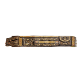 Two Transylvanian traditional dress belts, 19th century