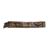 Two Transylvanian traditional dress belts, 19th century