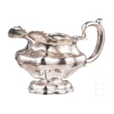 A Russian silver creamer, St. Petersburg, 1846