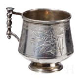 A Russian silver-gilt cup (beaker), Moscow, Vasili Ivanovich Ivanov, 1887