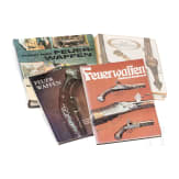 Four books on old firearms, Wiesbaden, 2nd half of the 20th century