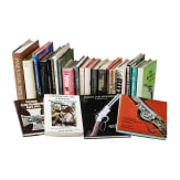 Mixed lot of books on revolvers and percussion handguns, mostly in English