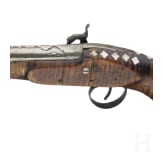 An Afghan percussion pistol, circa 1900