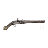 A flintlock pistol for the oriental market, mid-19th century