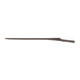 An Indian matchlock gun, 19th century