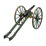 A breech-loading salute cannon of the Vereinigte Pulverfabriken Rosenheim, circa 1900