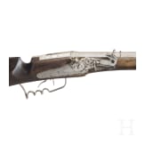 A wheellock rampart gun, collector's replica in 17th century style using old parts