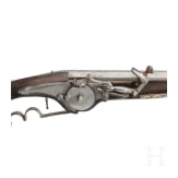 A wheellock carbine, collector's replica in 17th century style using some old parts