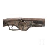 A wheelock pistol in 1630s style, repro for decorative purposes only, 20th century