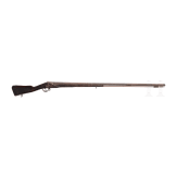 A musket modified for civilian use, probably French, late 18th century
