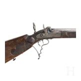 A German percussion target rifle, circa 1840