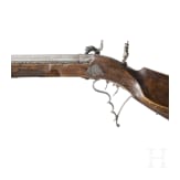 A German percussion target rifle, circa 1840