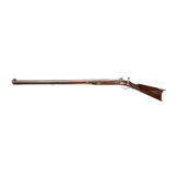 A heavy US percussion target rifle by John Wurfflein in Philadelphia, ca. 1850