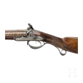 A side by side percussion shotgun