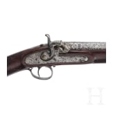 Three percussion flintlocks, 19th century