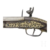A pair of Italian flintlock pistols, circa 1700