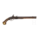 A long German flintlock pistol by Christoph Joseph Frey in Munich, circa 1730