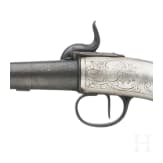 An English Queen Anne pistol, circa 1740