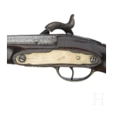 A Spanish percussion pistol, circa 1760