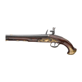 A German flintlock pistol, circa 1780