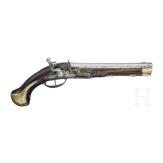 Two German flintlock pistols, 2nd half of the 18th century