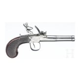 A pair of German boxlock pistols by Pieper & Co. in Solingen, circa 1800