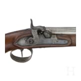 A pair of French percussion pistols, circa 1800