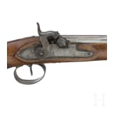 A pair of French percussion pistols, circa 1800