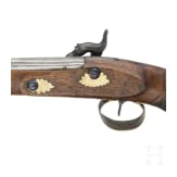 A pair of French percussion pistols, circa 1800