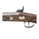 A pair of French percussion pistols, circa 1800