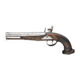 A Belgian flintlock pistol, circa 1800